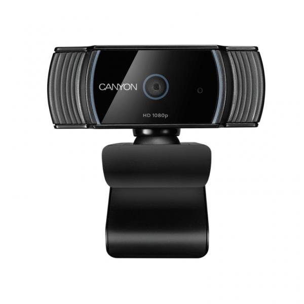 Canyon CNS-CWC5 webcam 2 MP 1920 x 1080 Pixel USB Nero (Canyon Ultra HD live streaming Web Camera)