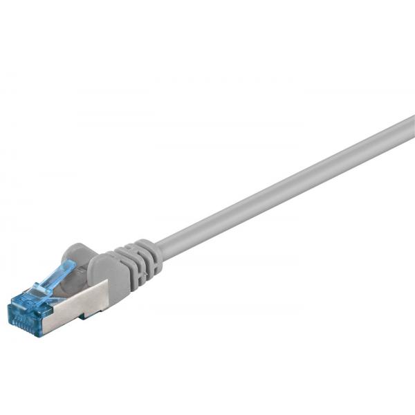 Microconnect SFTP6A50 cavo di rete Grigio 50 m Cat6a S/FTP [S-STP] (S/FTP CAT6A 50M Grey LSZH - PIMF[ Pairs in metal foil] - Braid [Aluminum] - Warranty: 300M)