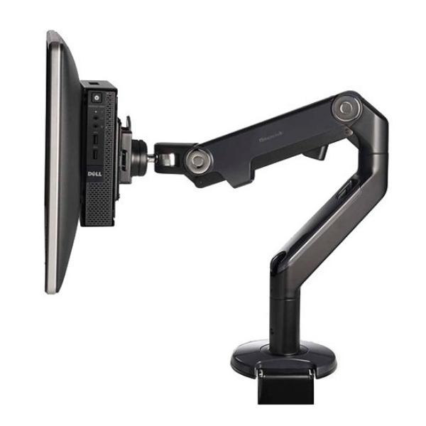 DELL MNT-DUL-MFF-D9 kit di fissaggio Nero (Dual VESA Mount Stand with - adaptor box for Micro Chassis - Customer Install - Warranty: 12M)