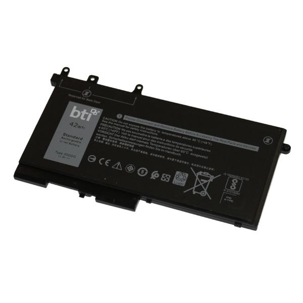 BTI 3DDDG Batteria (Replacement battery for DELL LATITUDE 5280 5290 5480 5490 5495 5580 5590 5280 5290 5480 5490 5495 5580 5590)
