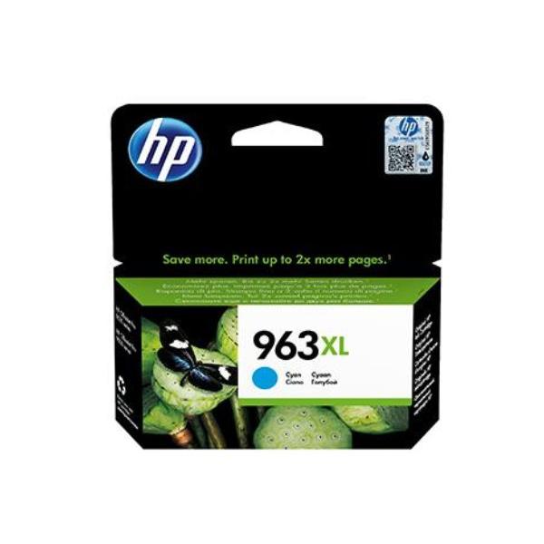 HP Cartuccia di inchiostro ciano originale 963XL ad alta capacità (INK CARTRIDGE NO 963XL CYAN - DE/FR/NL/BE/UK/IT/SE)