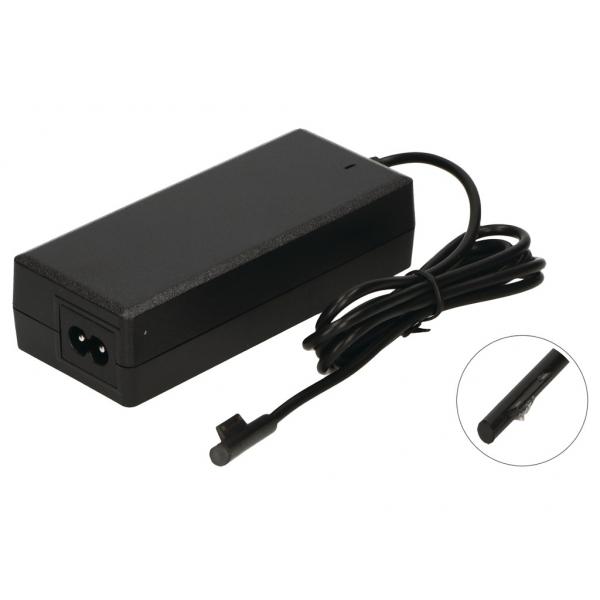 2-Power 2P-1800 adattatore e invertitore 65 W Nero (AC Adapter 15V 4.33A 65W includes power cable)
