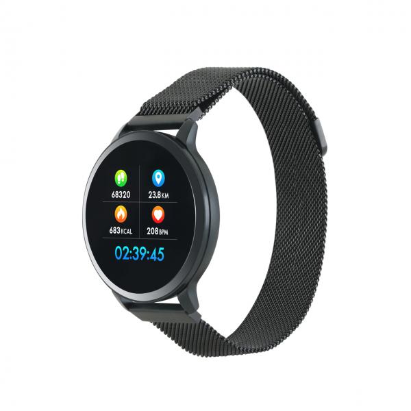 Canyon CNS-SW71BB smartwatch e orologio sportivo 3,1 cm [1.22] 42 mm 240 x 240 Pixel Touch screen Nero (Canyon Smart Watch IP68 m/function)