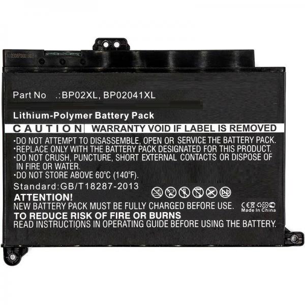 CoreParts MBXHP-BA0082 ricambio per laptop Batteria (Laptop Battery for HP 40.28Wh - 7.6V 5300mAh 40.28Wh Li-Pol - 7.6V 5300mAh Black, Pavilion 15-AU010WM, Pavilion 15-AU018wm, Pavilion PC 15, - Warr