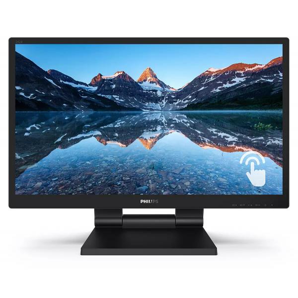 Philips Monitor LCD con SmoothTouch 242B9T/00 (Philips 242B9T - Monitor a LED - 24 - touchscreen - 1920 x 1080 Full HD [1080p] @ 60 Hz - IPS - 250 cd/m? - 1000:1 - 5 ms - HDMI, DVI-D, VGA, DisplayPor