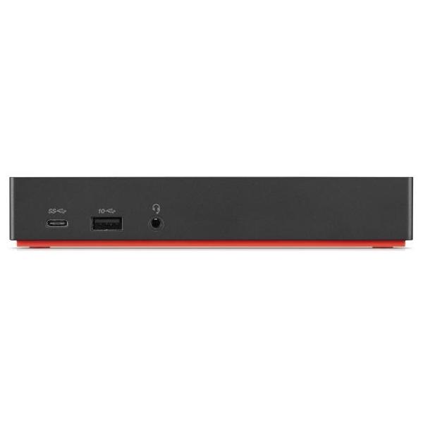 Lenovo 40AS0090IT replicatore di porte e docking station per laptop Cablato USB 3.2 Gen 1 [3.1 Gen 1] Type-C Nero (ThinkPad USB-C Dock Gen2 - Warranty: 12M)