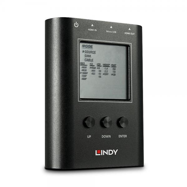 Lindy 32675 generatore di schemi per test video HDMI (32675 video test pattern - generator HDMI 32675, 32675, - 0 - 40 ?C, -20 - 60 ?C, 20 - 90%, 130 mm, 89 mm, 14 mm - Warranty: 24M)