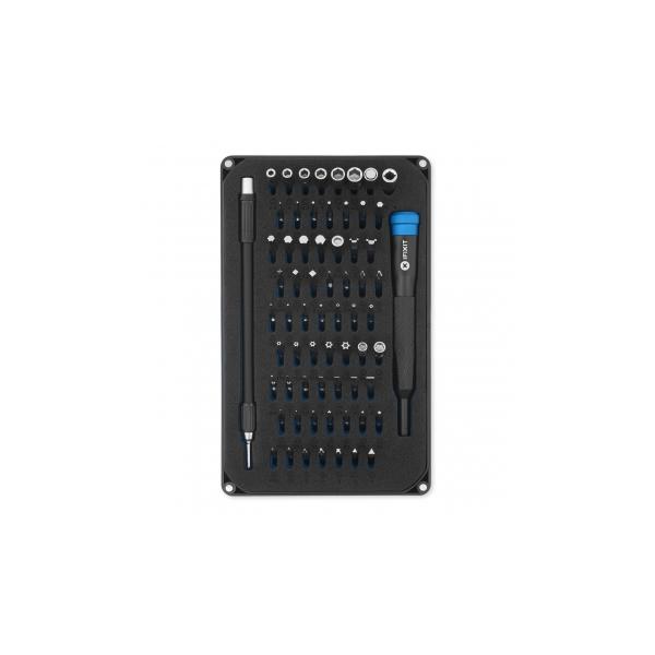 iFixit EU145299 64 strumenti (Mako - 64 Bit Driver Kit - 64 pc[s], Hex [metric],Nut - driver,Pentalobe,Phillips,Security Torx,Spanner,Square,Torx,Tri-point, PH 0,PH - Warranty: 24M)