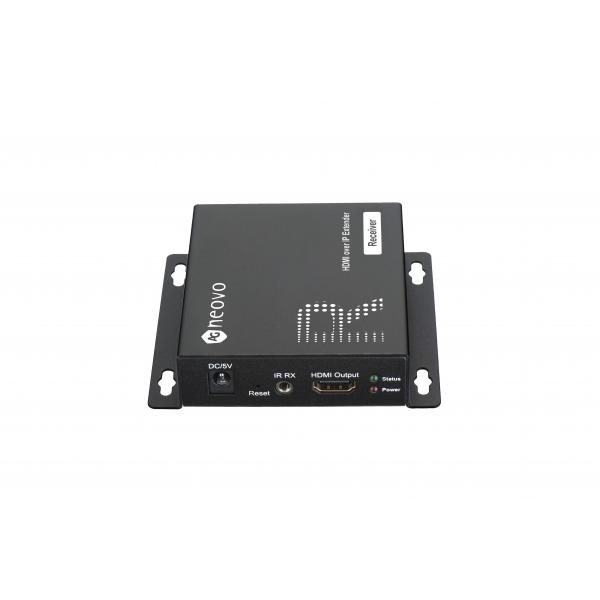 AG Neovo HIP-RA Ricevitore AV Nero (HIP-RA HDMI OVER IP RECEIVER - 90 MBPS PCM 2.0 DC 5V/1A)