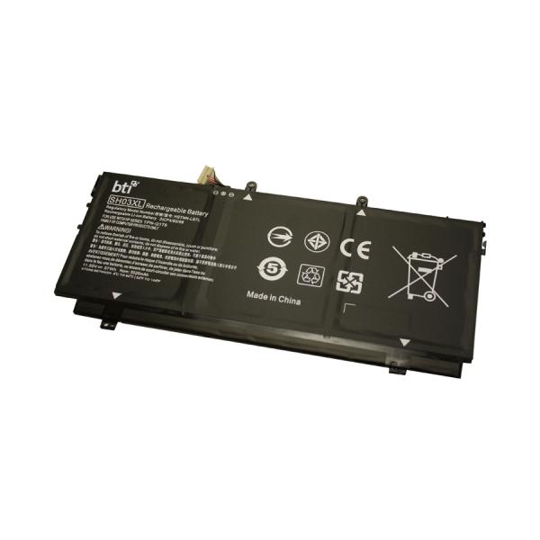 BTI SH03XL Batteria (BTI 57.9 3 cell SH03XL compatible battery for HP - COMPAQ SPECTRE X360 13-AC001NA SPECTRE X360 13-W063NR SPECTRE X360 13-W055NR DAAS)