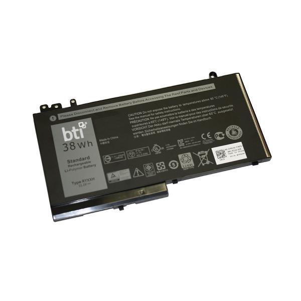 BTI RYXXH Batteria (Replacement Battery for Latitude E5250 E5240 E5550 11 [3150] 11 [3160] replacing OEM part numbers RYXXH 0RYXXH YD8XC 451-BBJR 451-BBLH // 11.1V 3420mAh 38Whr)