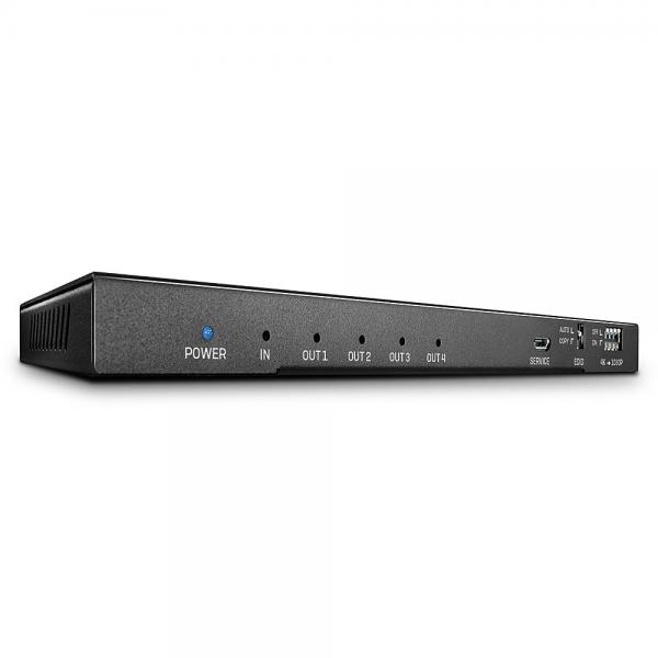 Lindy 38231 ripartitore video HDMI 4x HDMI (4 PORT HDMI 18G SPLITTER - MIT AUDIO DOWNSCALING)
