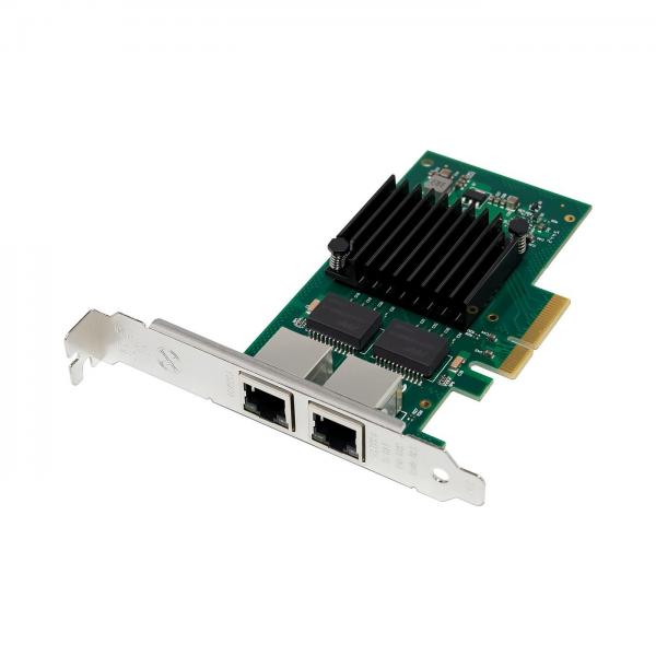 Microconnect MC-PCIE-I350-T2 scheda di interfaccia e adattatore Interno RJ-45 (2 port RJ45 network card, PCIe - Main chip : Intel I350 Intel - I350 Single Dual Gigabit Fiber network card - Warranty: