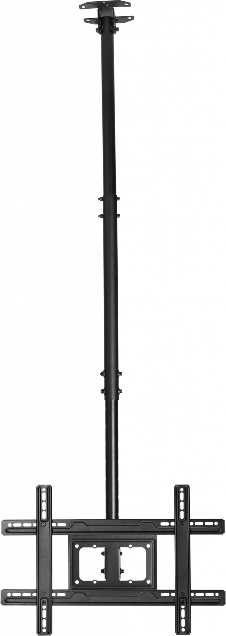 Vision VFM-C6X4/V2 Supporto per display espositivi 190,5 cm [75] Nero (Display ceiling mount - fits monitors and displays 32 to 75 with VESA sizes from 100 x 100 to 600 x 400 - distance from ceiling