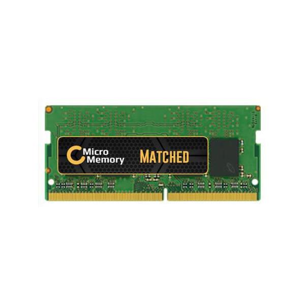 CoreParts MMHP195-8GB memoria 1 x 8 GB DDR4 (8GB Memory Module 2400Mhz - DDR4 Major SO-DIMM for HP - 2400MHz DDR4 MAJOR SO-DIMM - Warranty: 120M)