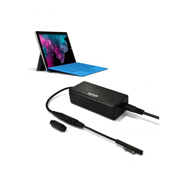 Port Designs 900102-UK adattatore e invertitore Interno 60 W Nero (Microsoft Surface power supply 900102-UK)