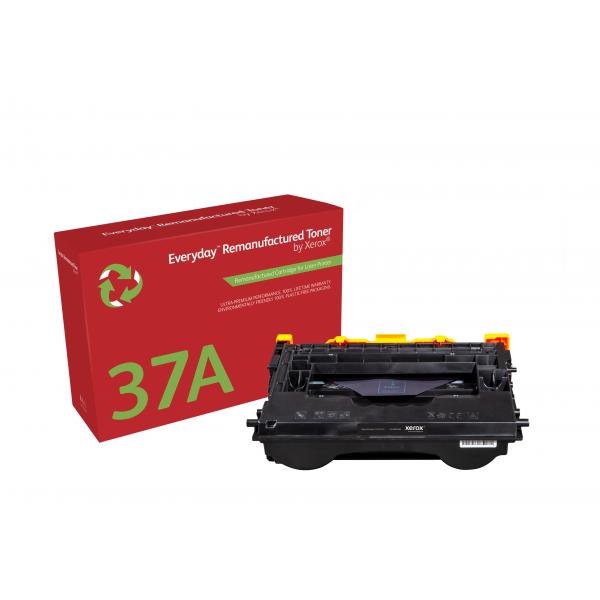 Toner rigenerato Everyday™ di Xerox Mono compatibile con HP 37A [CF237A], Capacità standard (HP 37A BLACK TONER CARTR - M607 M608 M609 MFP M631 M632)