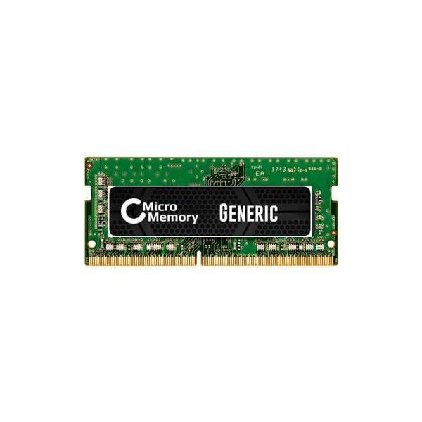 CoreParts MMHP180-8GB memoria 1 x 8 GB DDR4 (8GB Memory Module 2666Mhz - DDR4 Major SO-DIMM for HP - 2666MHz DDR4 MAJOR SO-DIMM - Warranty: 120M)