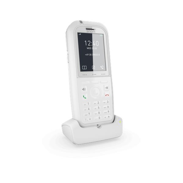 Snom M90 Ricevitore telefonico DECT Identificatore di chiamata Bianco (Snom M90 Antibacterial DECT Handset)
