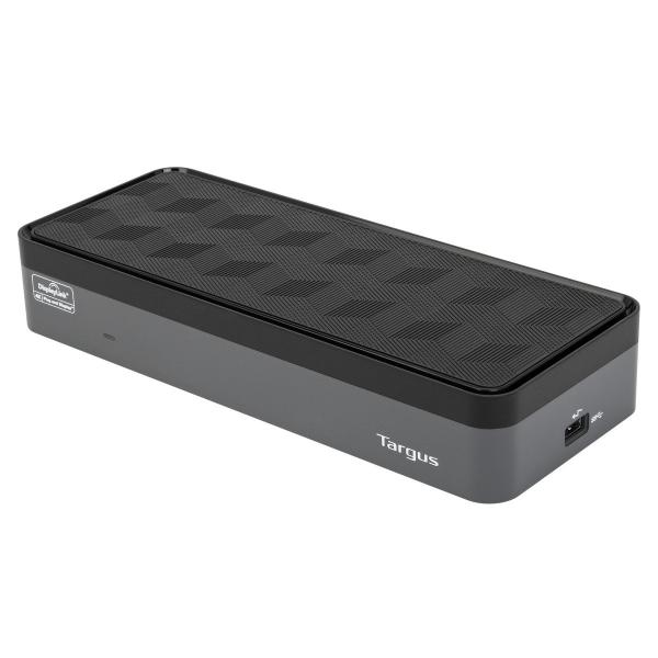 Targus DOCK570EUZ replicatore di porte e docking station per laptop Cablato Nero (USB-C UNIVERSAL QUAD 4K - DOCKING STATION WITH 100W POWER)