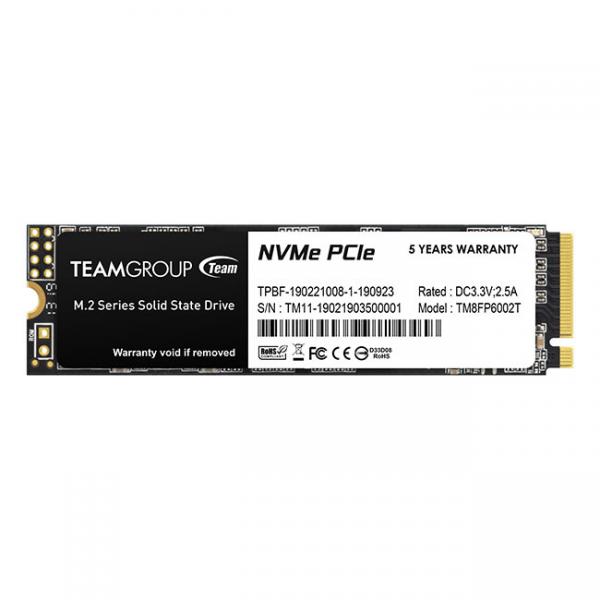 Team Group MP33 512 GB M.2 PCI Express 3.0 NVMe 3D NAND (Team MP33 [TM8FP6512G0C101] 512GB NVMe SSD, M.2 Interface, PCIe Gen3, 2280, Read 1600MB/s, Write 1000MB/s, 3 Year Warranty)