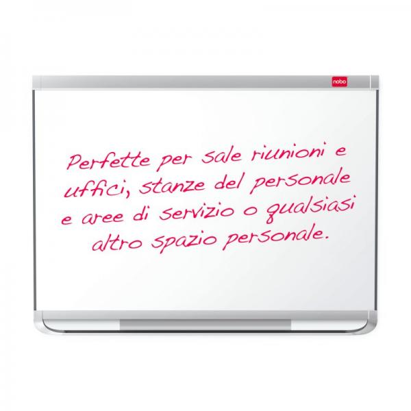 Nobo Bacheca per interni-fondo in tessuto 8xA4 anta scorrevole (Nobo 1902565 Premium Plus Blue Felt Lockable Notice Board 8xA4)
