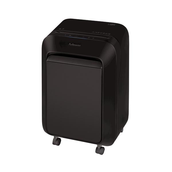 Fellowes LX Series Powershred LX211 distruggi documenti Taglio a frammenti Nero (Powershred LX211 Black Shredder [Micro Cut] 230v EU/UK)