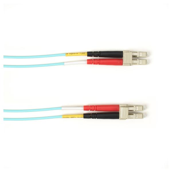 Black Box EFE450-010M-AQ cavo InfiniBand e in fibra ottica 10 m LC Colore acqua (OM4 50/125 M/M LC-LC PATCH - CABLE AQUA 10M - EFE450-010M-AQ, 10 m, OM4, LC, LC - Warranty: 12M)
