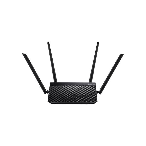 ASUS RT-AC1200 v.2 router cablato Fast Ethernet Nero (RT-AC1200 V2 ROUTER - RT-AC1200 v.2, Ethernet WAN, - Fast Ethernet, Black - Warranty: 12M)