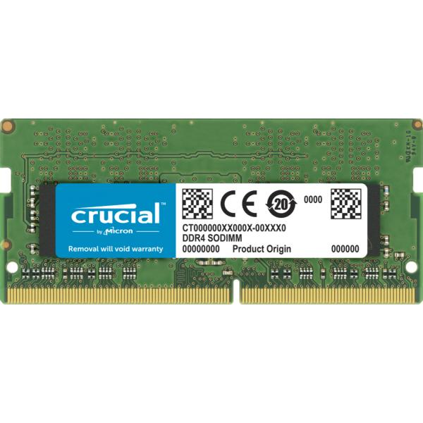 Crucial CT2K32G4SFD832A memoria 64 GB 2 x 32 GB DDR4 260-pin SO-DIMM (64 GB DDR4-RAM SO-DIMM PC3200 Crucial)