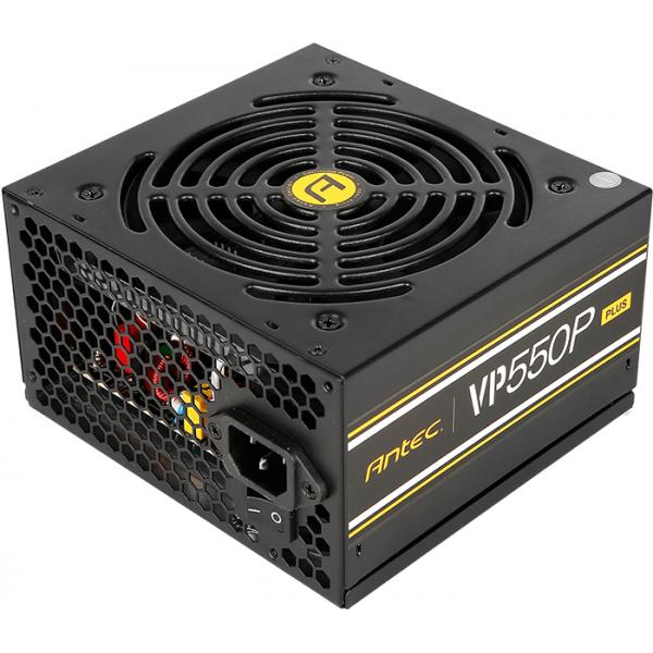 Antec VP PLUS VP550P Plus alimentatore per computer 550 W 20+4 pin ATX ATX Nero (ANTEC VP550P Plus-GB 80+ PSU)
