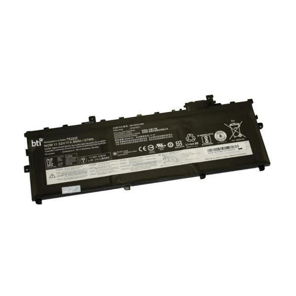 BTI SB10K97587 Batteria (Replacement Battery for LENOVO Thinkpad X1 Carbon 5th Gen replacing OEM part numbers SB10K97587 01AV430 01AV429// 11.52V 4950mAh)