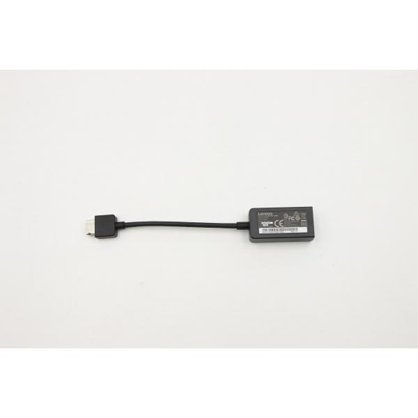 Lenovo 01YU028 scheda di interfaccia e adattatore RJ-45 (Cable,Dongle,RJ45,Luxshare - 4X90Q84427, Wired, Ethernet - extension Gen 2, Ethernet, Black - Warranty: 6M)