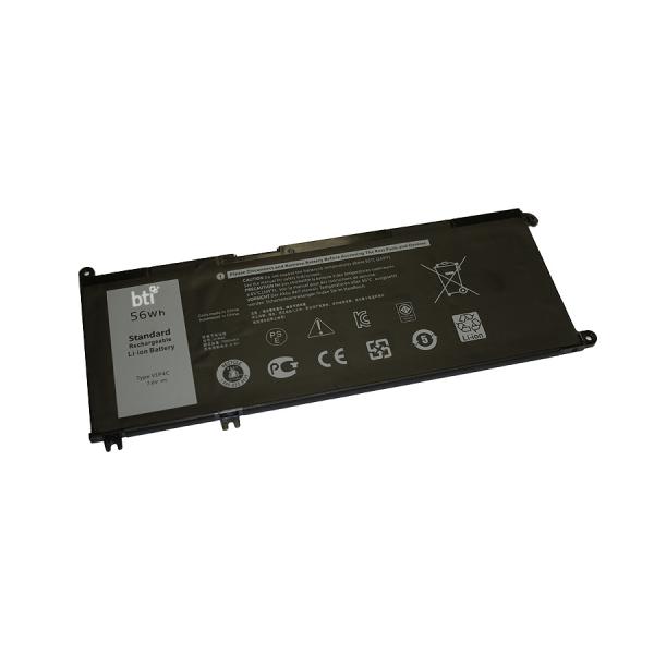 BTI V1P4C Batteria (Replacement Battery for Dell Chromebook 13 3380 replacing OEM part numbers V1P4C FMXMT 0FMXMT// 7.6V 7000mAh)