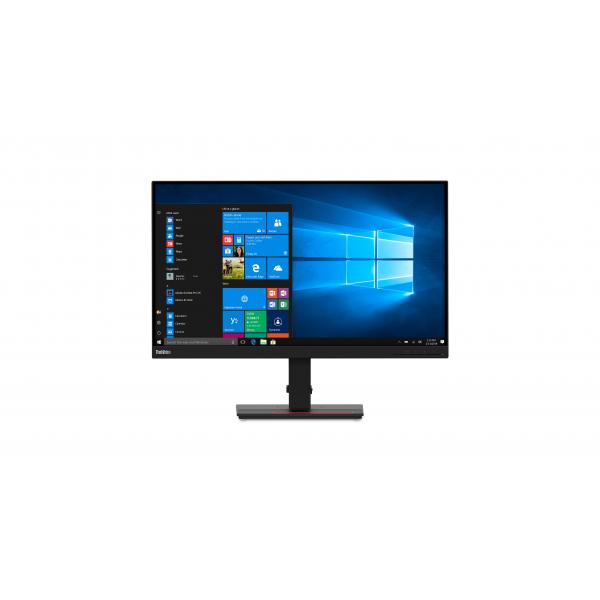 Lenovo ThinkVision T27q-20 Monitor PC 68,6 cm [27] 2560 x 1440 Pixel Quad HD LCD Nero (ThinkVision T27q-20 27inch - **New Retail** - Warranty: 36M)