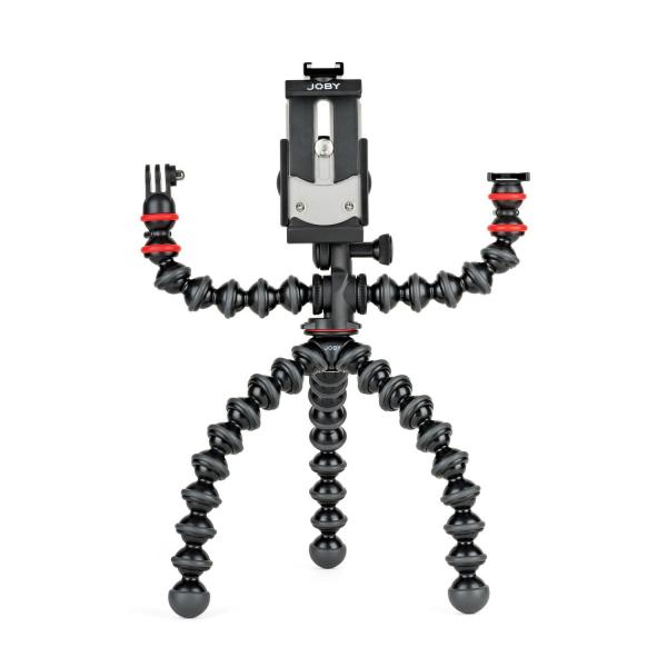 Joby GorillaPod Mobile Rig treppiede Smartphone/Tablet 3 gamba/gambe Nero, Corallo (Joby GorillaPod Mobile Rig stativ med)