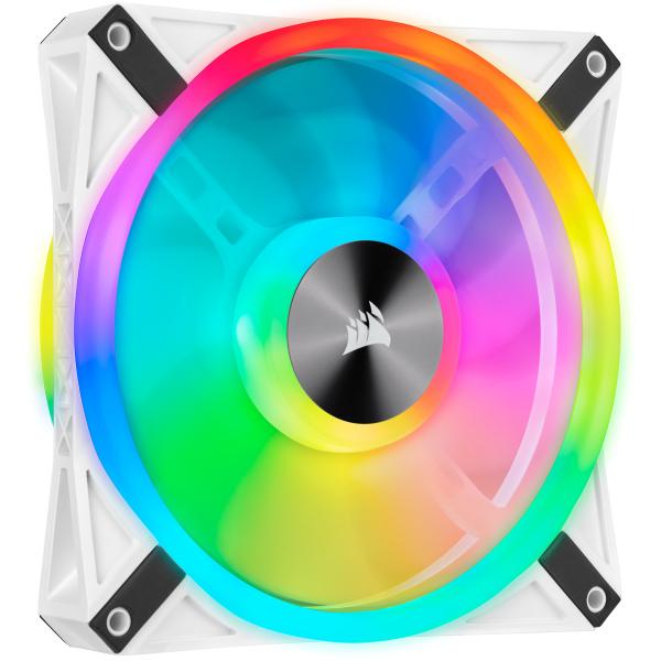 Corsair iCUE QL140 Case per computer Ventilatore 14 cm Bianco (CORSAIR iCUE QL140 RGB - indsats med b)