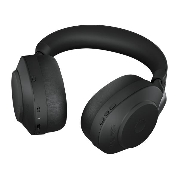 Jabra Evolve2 85 Auricolare Con cavo e senza cavo A Padiglione Ufficio USB tipo-C Bluetooth Nero (Jabra Evolve2 85 UC Stereo - Headset - full size - Bluetooth - wireless, wired - active noise cancell