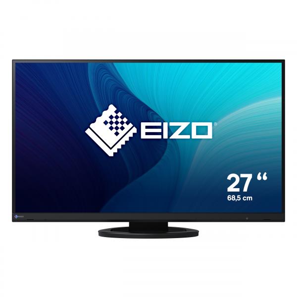 EIZO FlexScan EV2760-BK Monitor PC 68,6 cm [27] 2560 x 1440 Pixel Quad HD LED Nero (EV2760 27IN IPS BLACK)