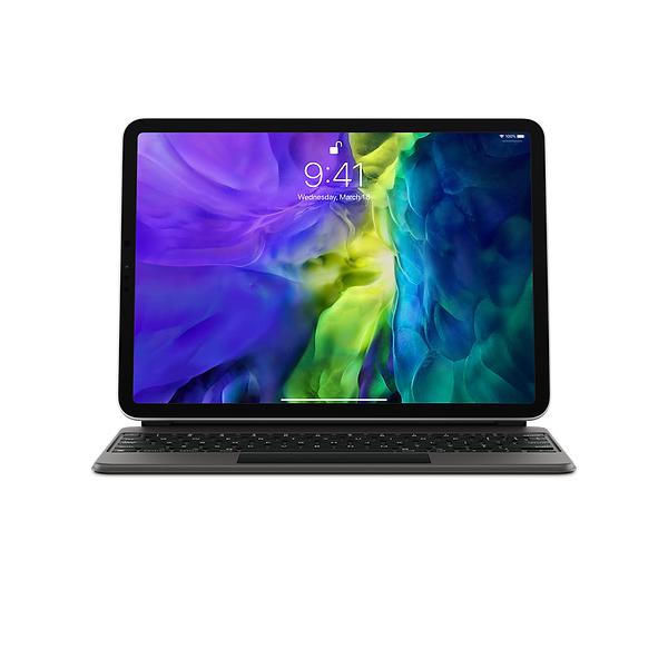 Apple MXQT2LB/A tastiera per dispositivo mobile QWERTY Inglese US Nero (Apple Magic Keyboard - Keyboard and folio case - with trackpad - backlit - Apple Smart connector - US - for 10.9-inch iPad Air