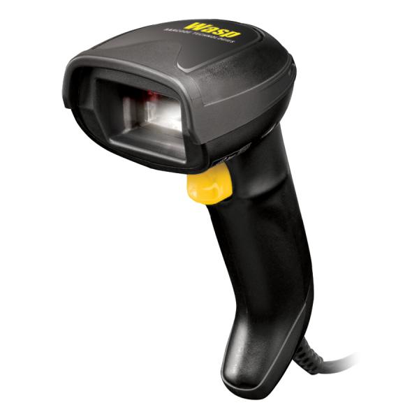 Wasp WDI4700 Lettore di codici a barre portatile 1D/2D LED Nero, Giallo (WDI4700 2D Barcode Scanner with USB Cable 633809007149)