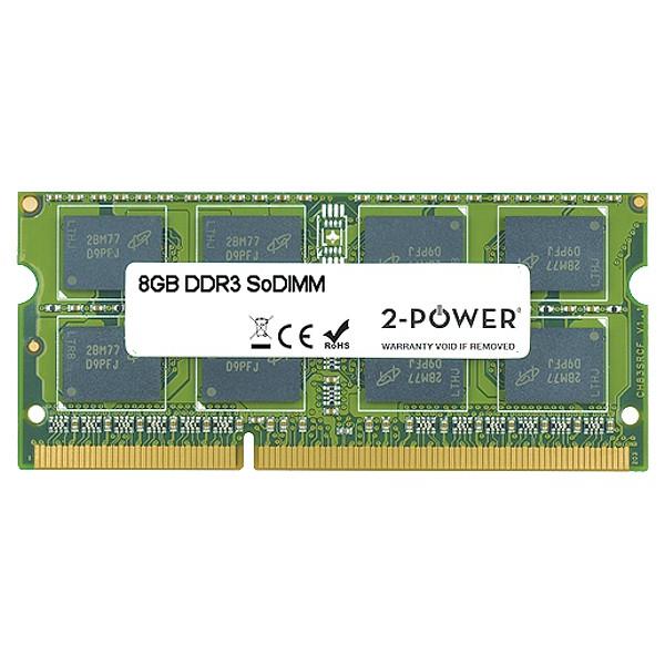 2-Power 2P-11200504 memoria 8 GB 1 x 8 GB DDR3L 204-pin SO-DIMM (8GB MultiSpeed 1066/1333/1600 MHz SODIMM)