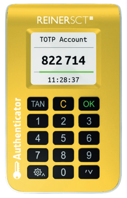 Reiner SCT 2708015-000 autenticatore di hardware 5 anno/i (AUTHENTICATOR MFA - .)
