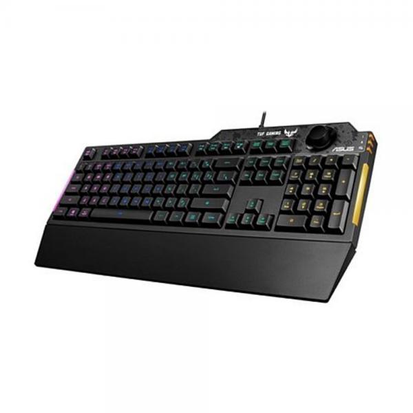 ASUS TUF Gaming K1 RGB tastiera USB Nero (ASUS TUF Gaming K1 Keyboard - Membrane) - Versione UK