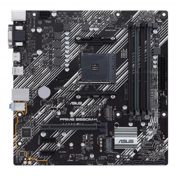 ASUS PRIME B550M-K AMD B550 Socket AM4 micro ATX (PRIME B550M-K)