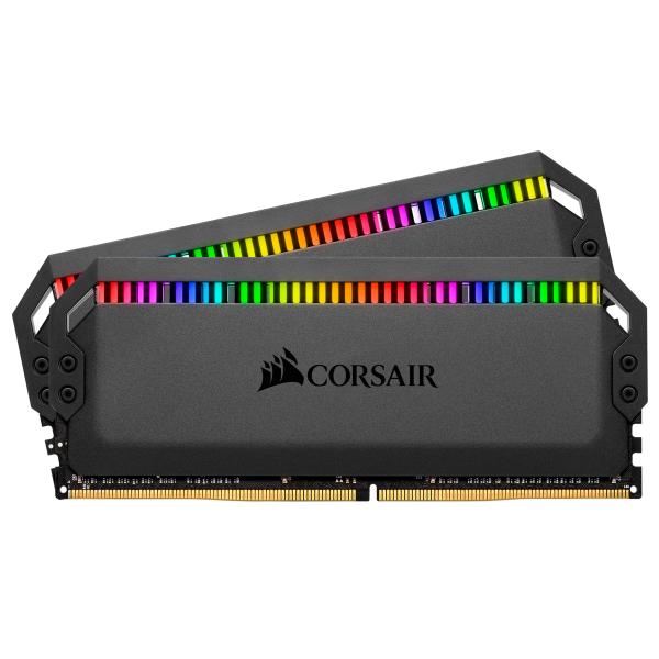 Corsair Dominator Platinum RGB memoria 16 GB 2 x 8 GB DDR4 288-pin DIMM (CORSAIR Dominator Platinum RGB - 16GB:)