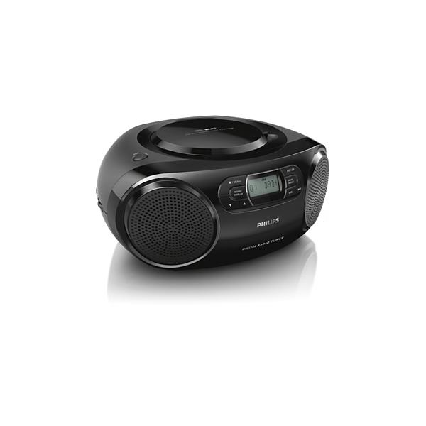Philips AZB500 Nero Lettore CD portatile (Azb500 Portable Cd Player - Black - Warranty: 12M)