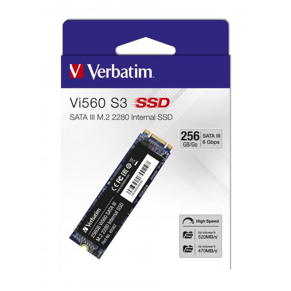 Verbatim Vi560 S3 M.2 SSD 256 GB (VERBATIM VI560 S3 M.2 SSD 256GB)