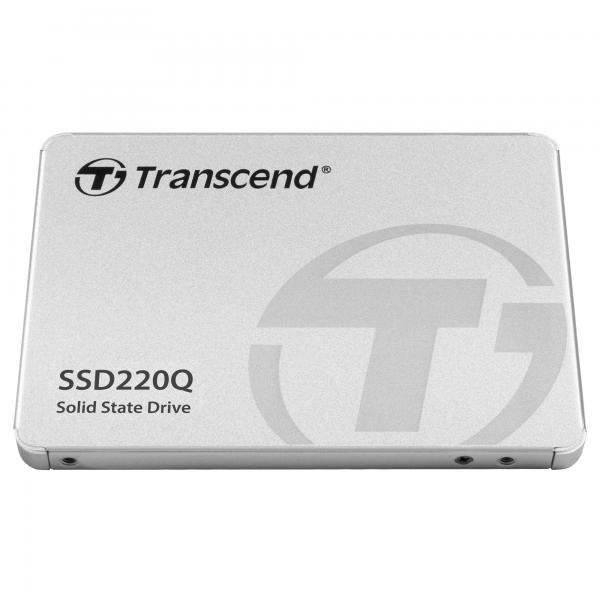 Transcend SSD220Q 500 GB 2.5 Serial ATA III QLC 3D NAND (220Q 500 GB 2.5 SSD SATA III - 6Gb/s QLC - Warranty: 12M)