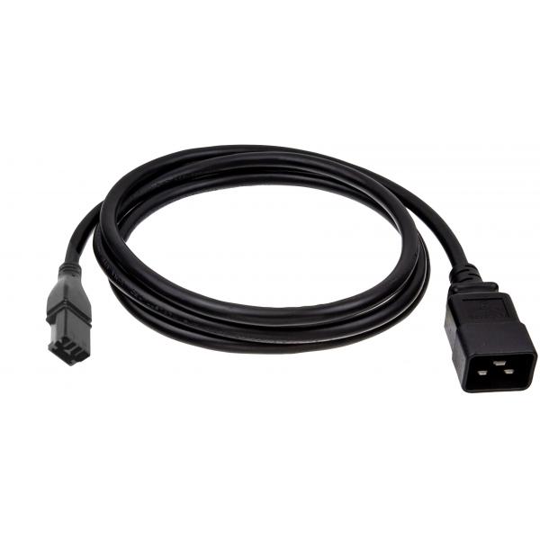 HPE SDG300 - C20 250V 16Amp Black 1m Jumper Cord (HPE SDG300-C20 250V 16A Blk 1m Jpr Cord)